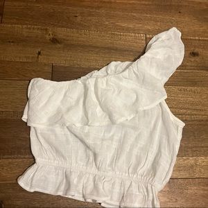 American Eagle one shoulder top.